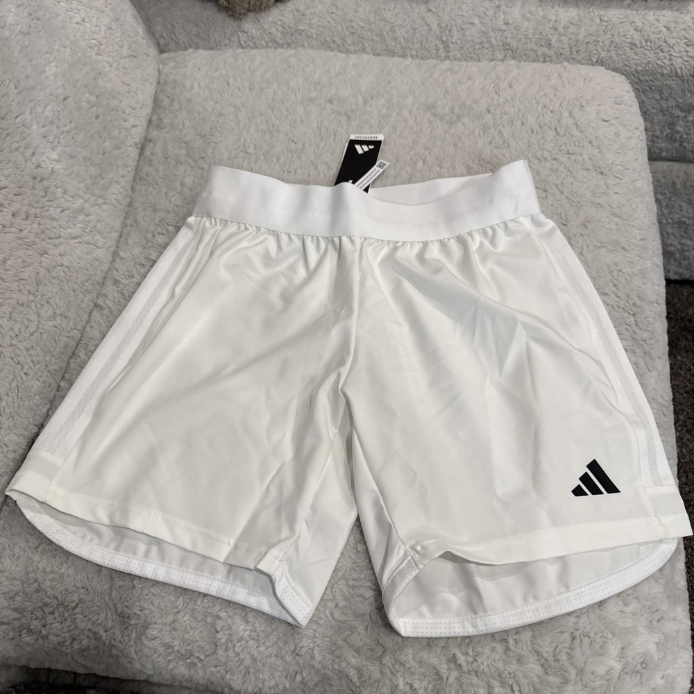 ADIDAS Women's Tiro 23 League Athletic Soccer Shorts Size M Medium White